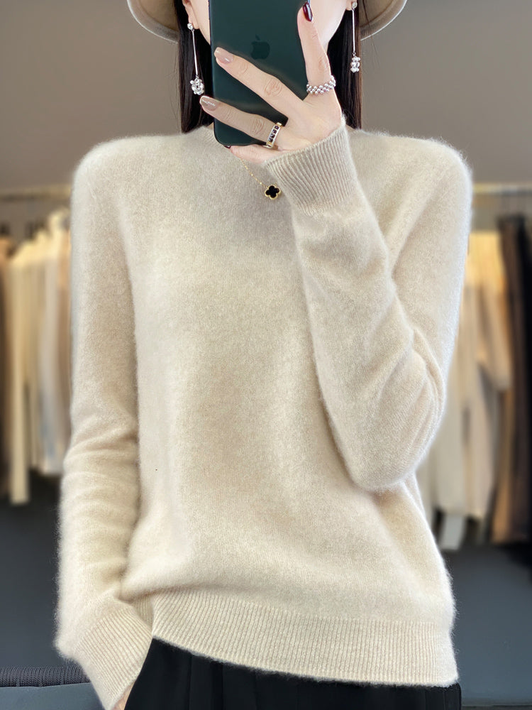 Hattie | Knit Turquoise Sweater