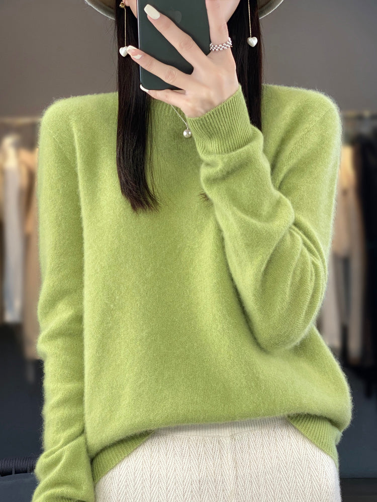 Hattie | Knit Turquoise Sweater