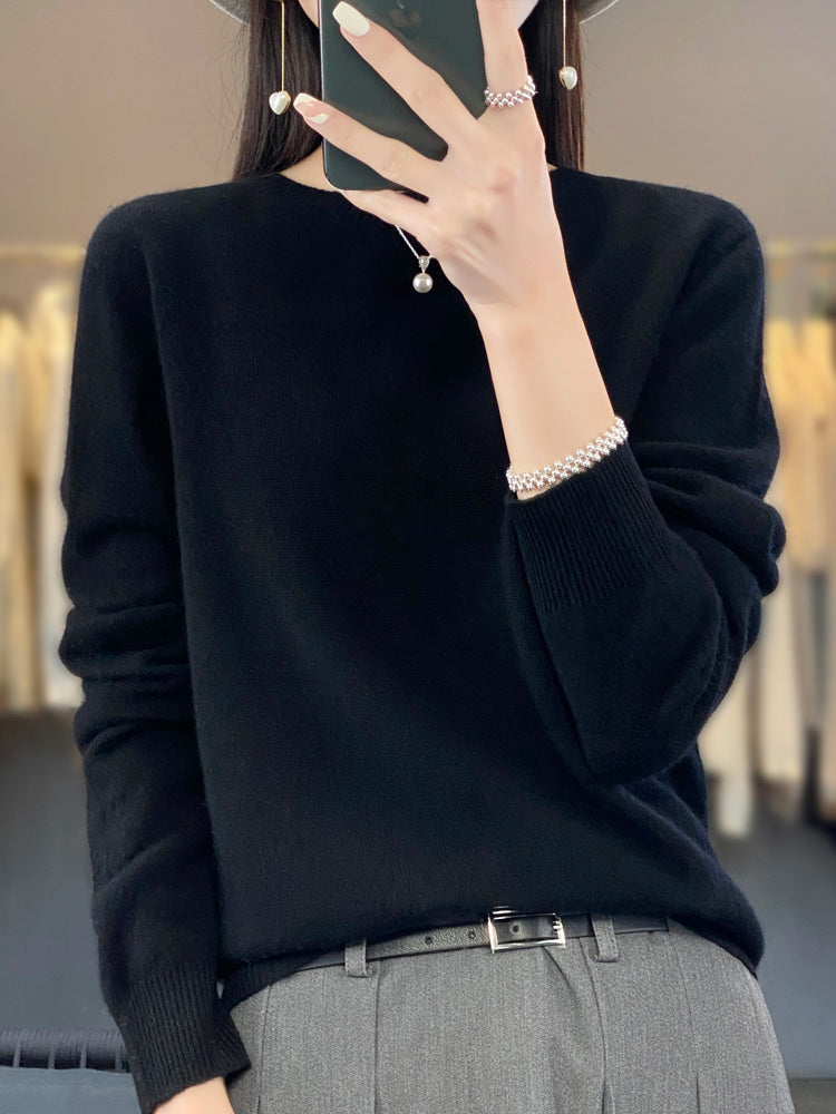 Hattie | Knit Turquoise Sweater