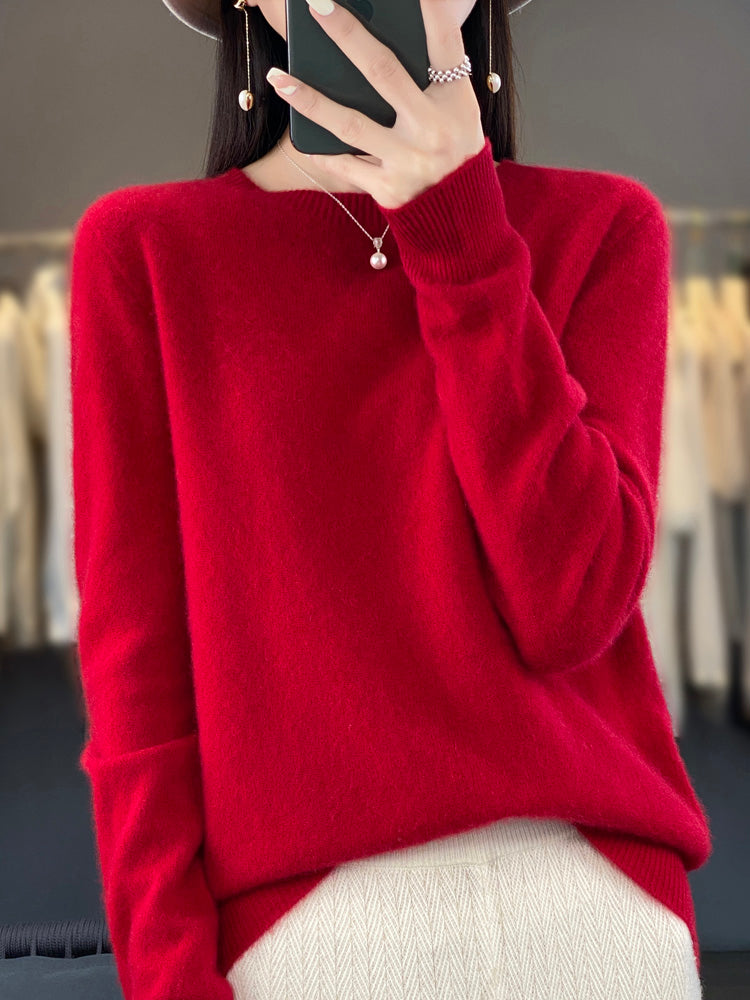 Hattie | Knit Turquoise Sweater