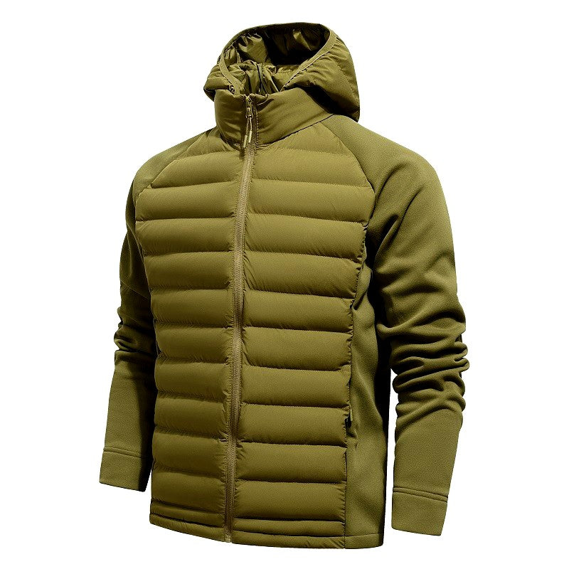 Alexander - Men's Hooded Quilted Puffer Jacket