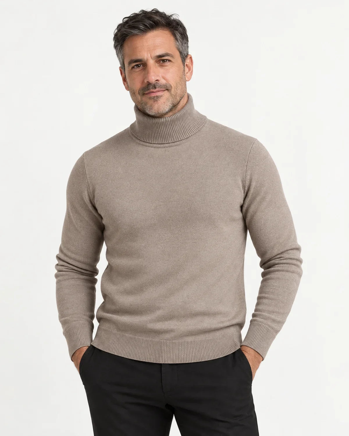 Rhys | Men's Classic Turtleneck Sweater