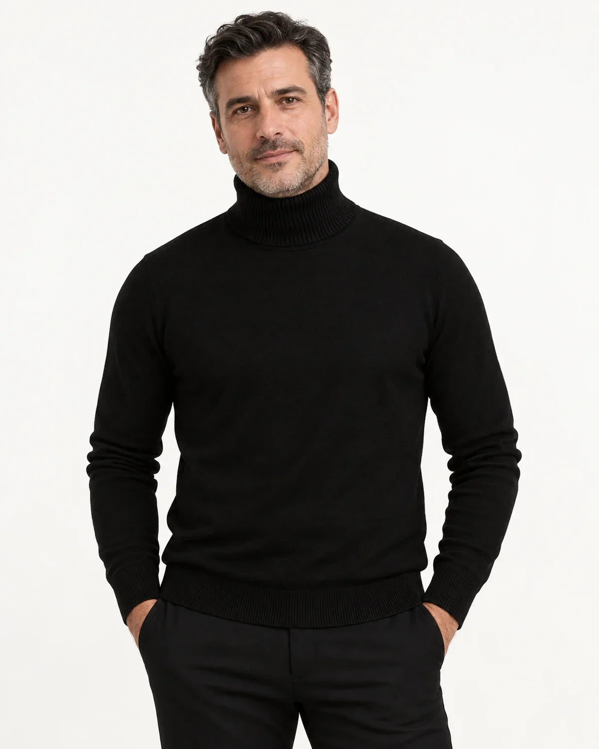 Rhys | Men's Classic Turtleneck Sweater