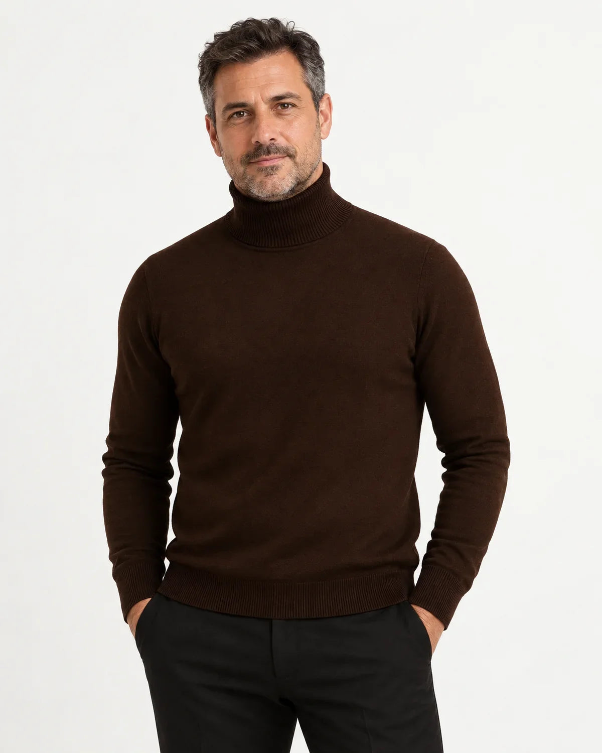 Rhys | Men's Classic Turtleneck Sweater