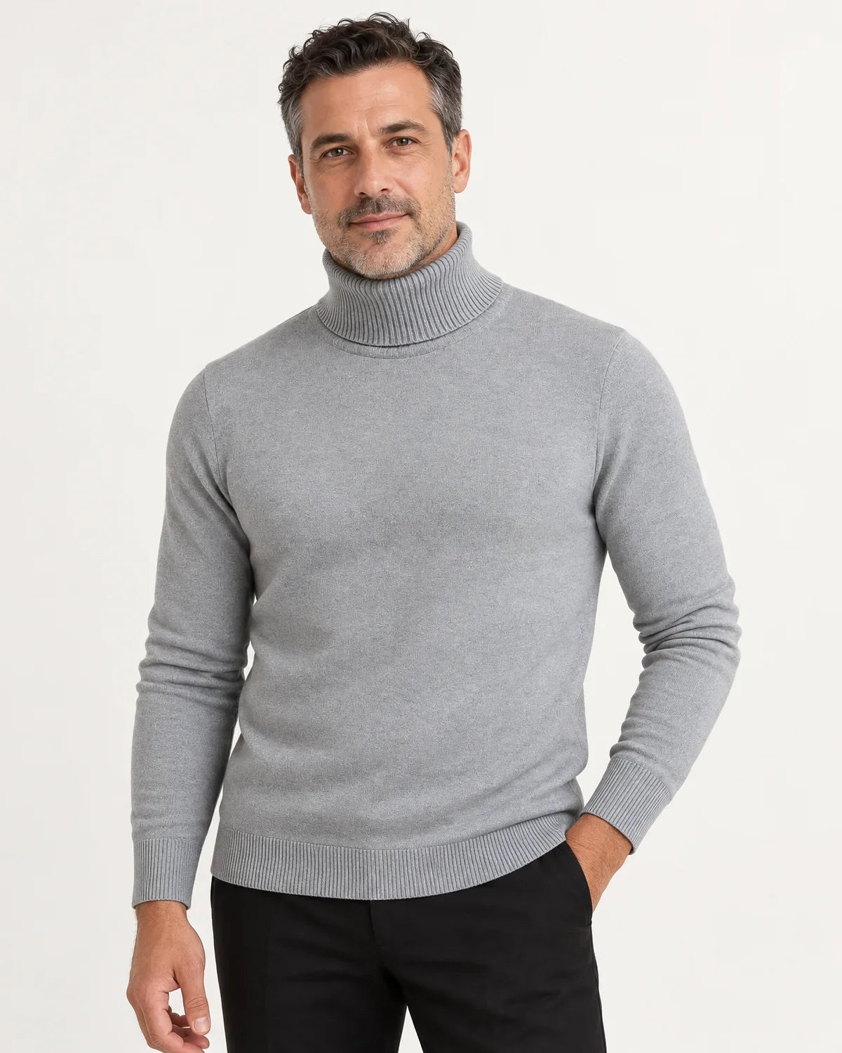 Rhys | Men's Classic Turtleneck Sweater