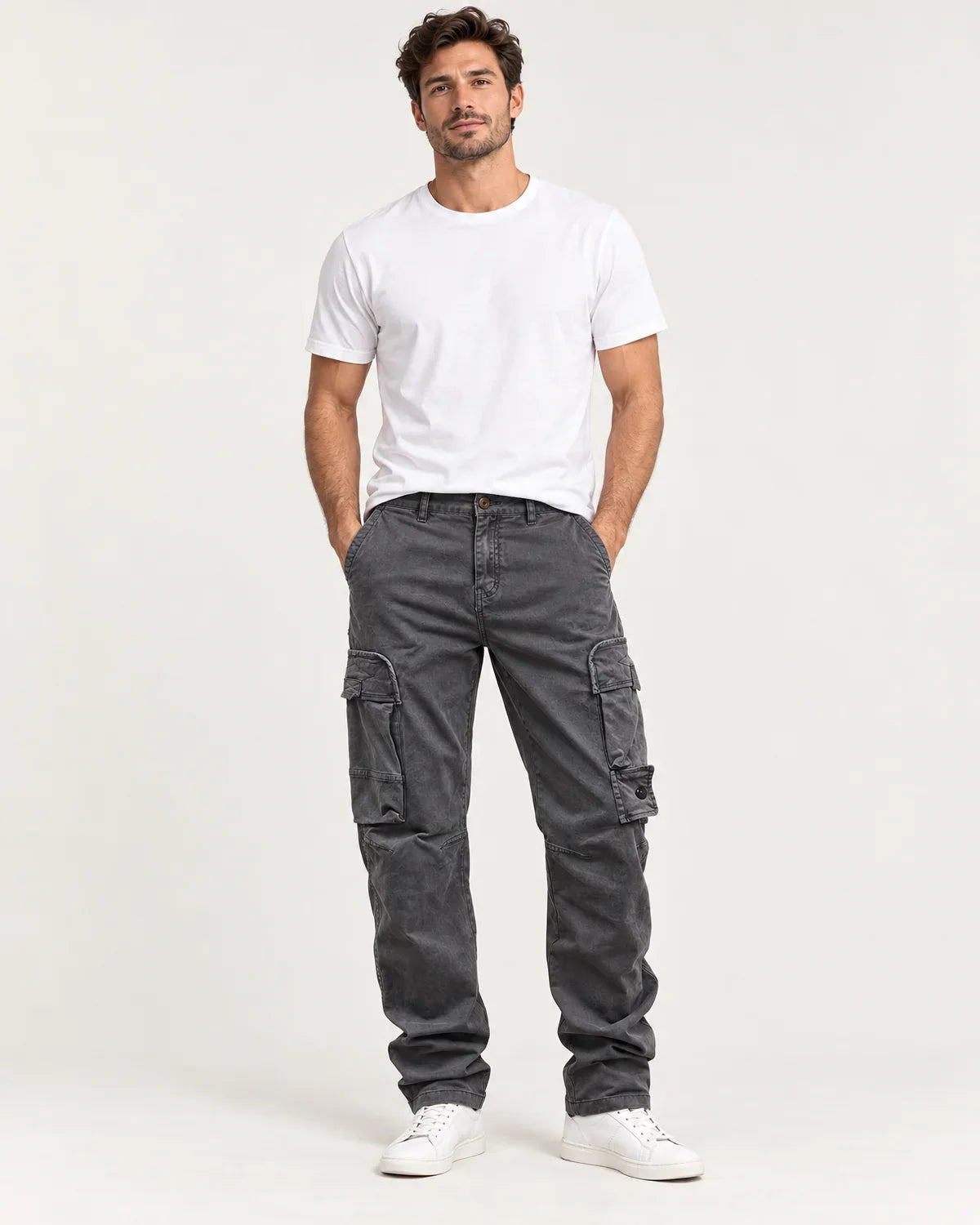 Hartley | Men's Relaxed Straight-Leg Cargo Pants