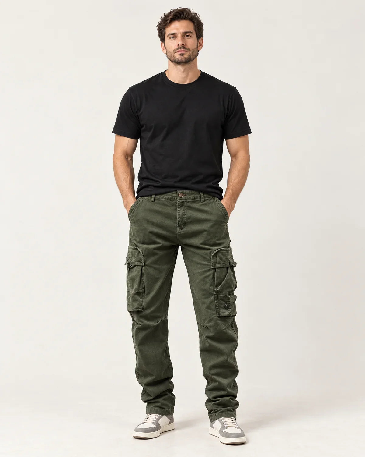 Hartley | Men's Relaxed Straight-Leg Cargo Pants
