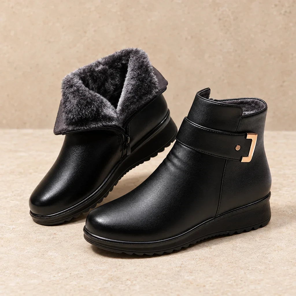 Celestine | Women's Faux Fur Lined Ankle Boots