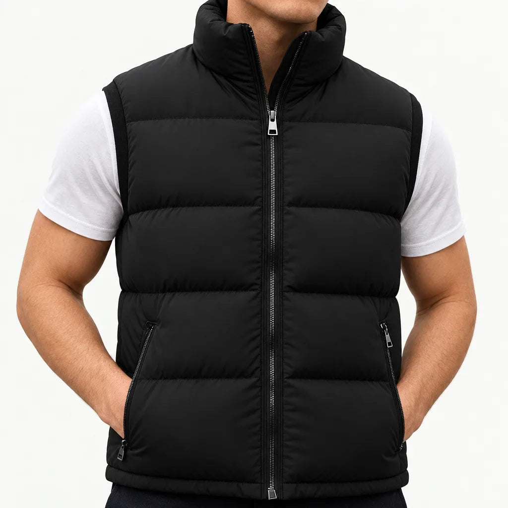 Linden | Men's Quilted Puffer Vest