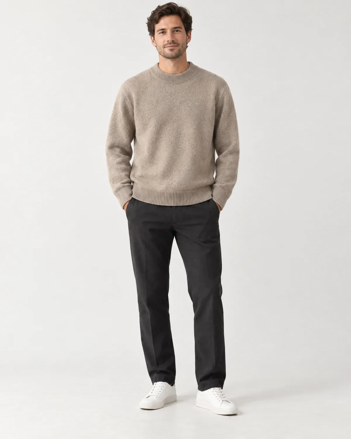 Lucian | Men's Ribbed Crewneck Sweater