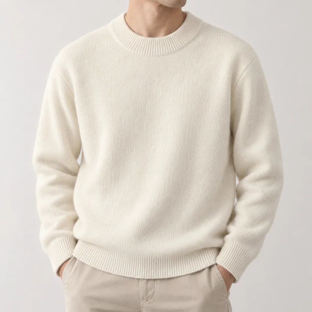 Lucian | Men's Ribbed Crewneck Sweater
