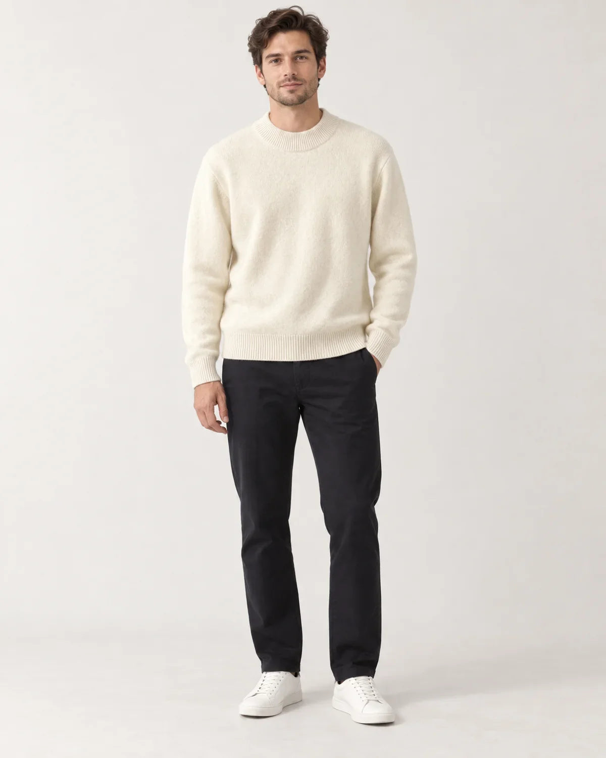 Lucian | Men's Ribbed Crewneck Sweater