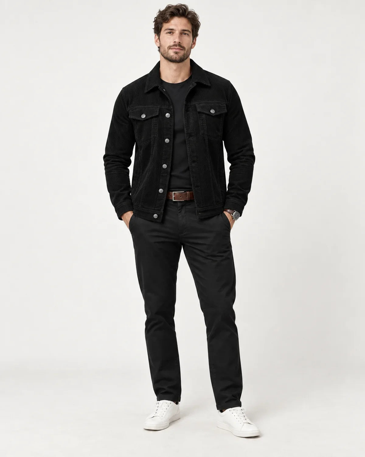Torsten | Men's Button-Front Trucker Jacket