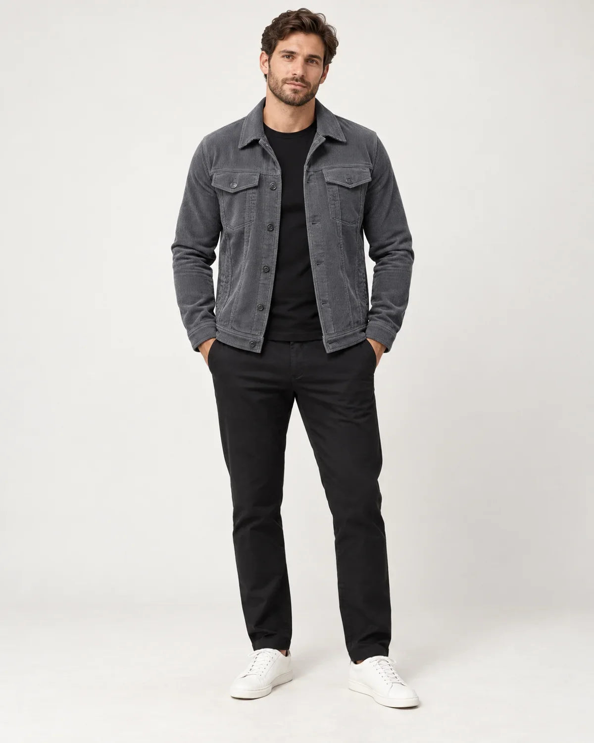 Torsten | Men's Button-Front Trucker Jacket