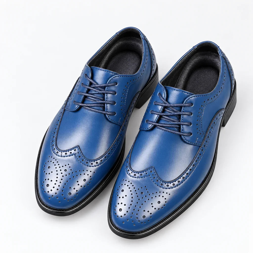 Barnaby | Men's Wingtip Brogue Dress Shoes