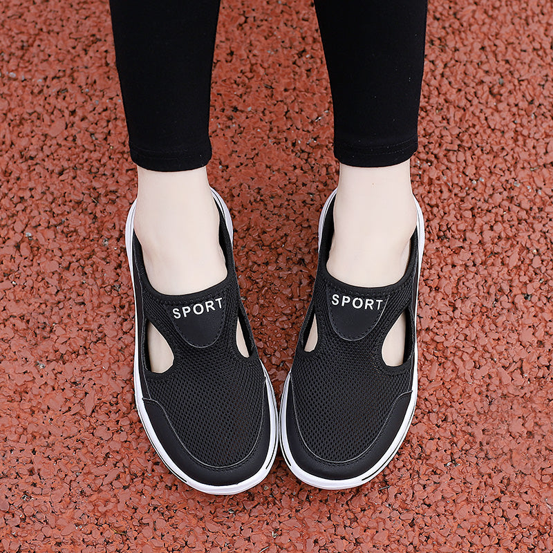 Men's Cushioned Slip-On Sandals | Breathable Mesh