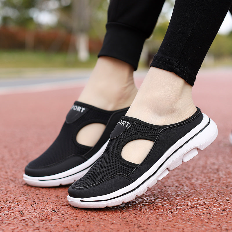 Men's Cushioned Slip-On Sandals | Breathable Mesh