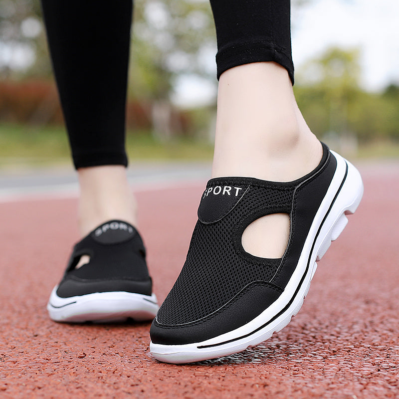 Men's Cushioned Slip-On Sandals | Breathable Mesh