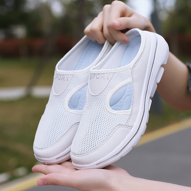 Men's Cushioned Slip-On Sandals | Breathable Mesh