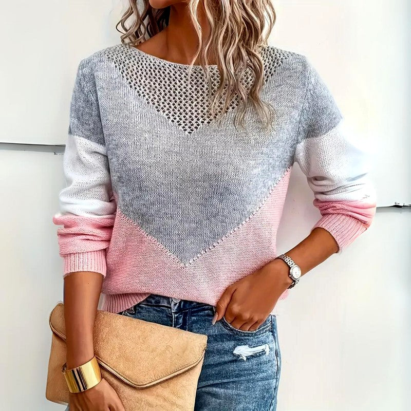 Amaryllis - Women's Relaxed Fit Pullover Sweater