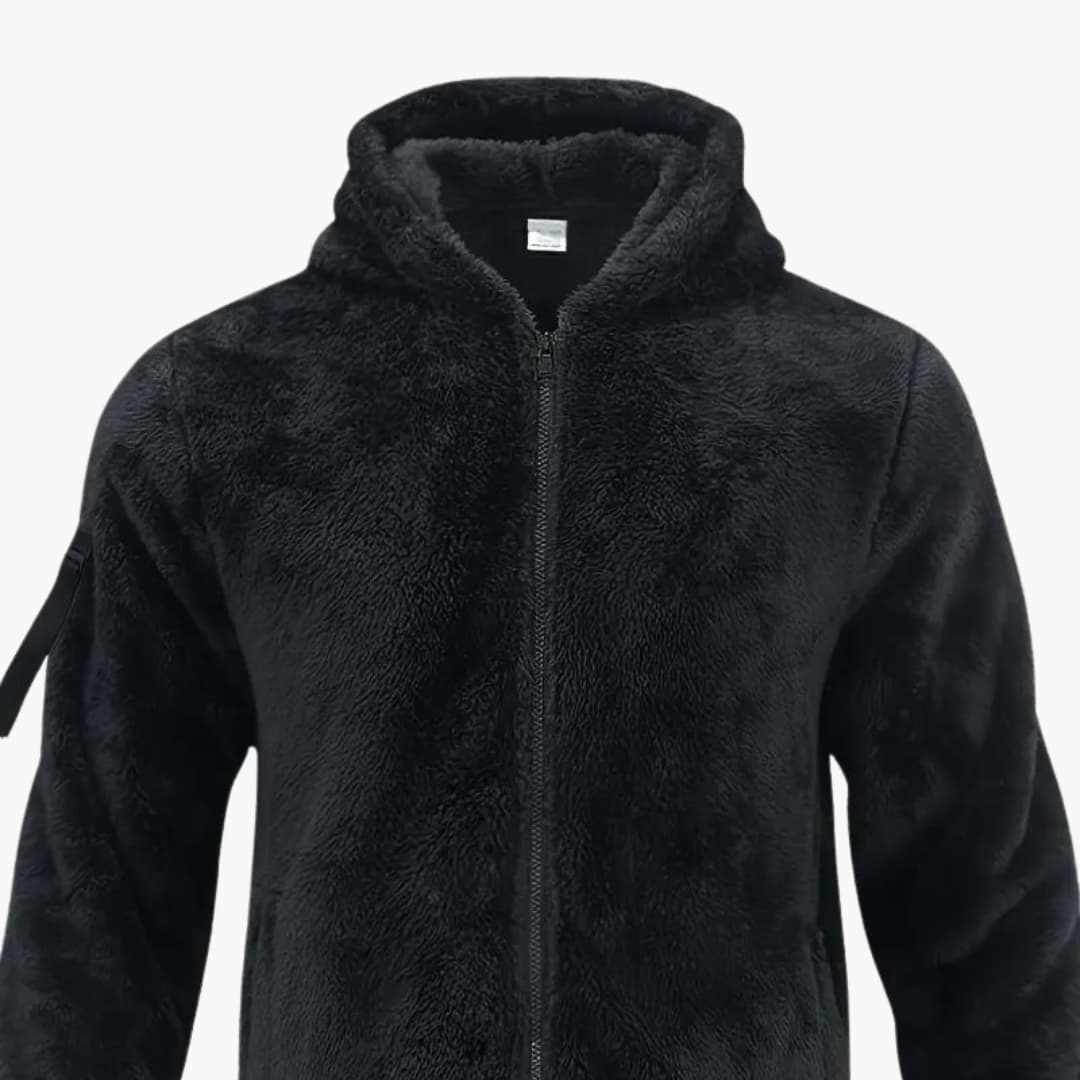 Anselm | Men's Teddy Oversized Zip-Up Jacket
