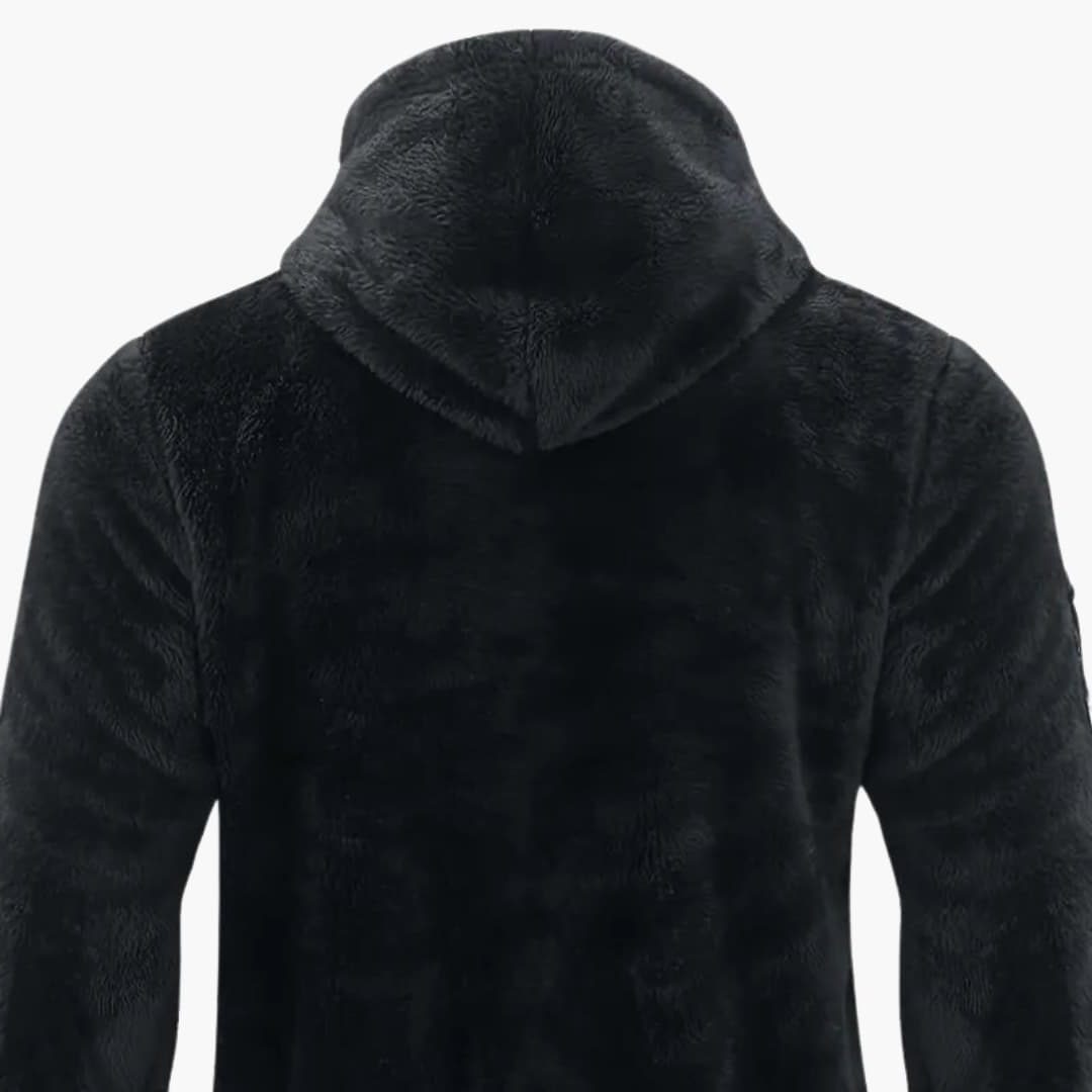 Anselm | Men's Teddy Oversized Zip-Up Jacket