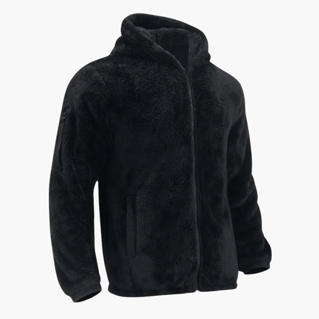Anselm | Men's Teddy Oversized Zip-Up Jacket