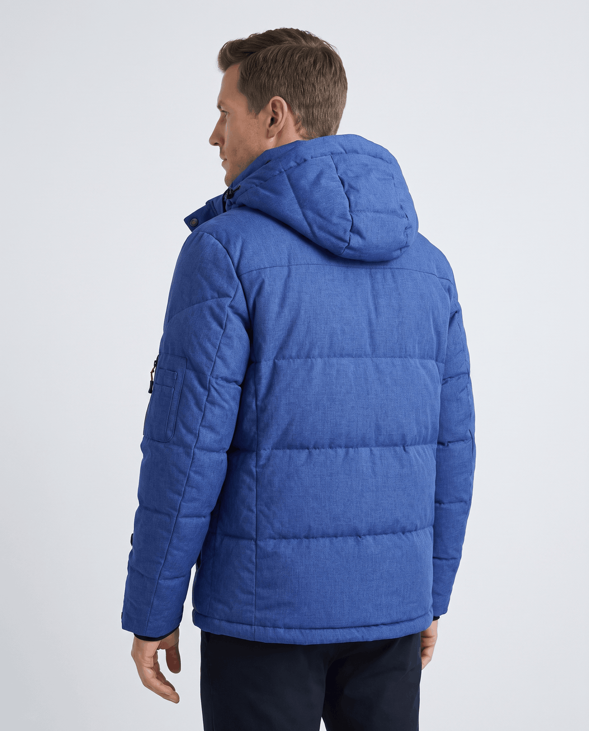 Hooded Puffer Jacket – Padded Design & Multi-Pocket Utility | Paolo