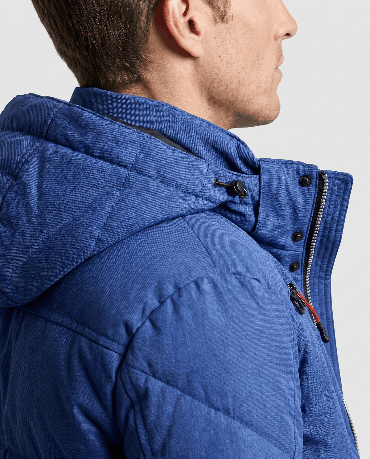 Hooded Puffer Jacket – Padded Design & Multi-Pocket Utility | Paolo