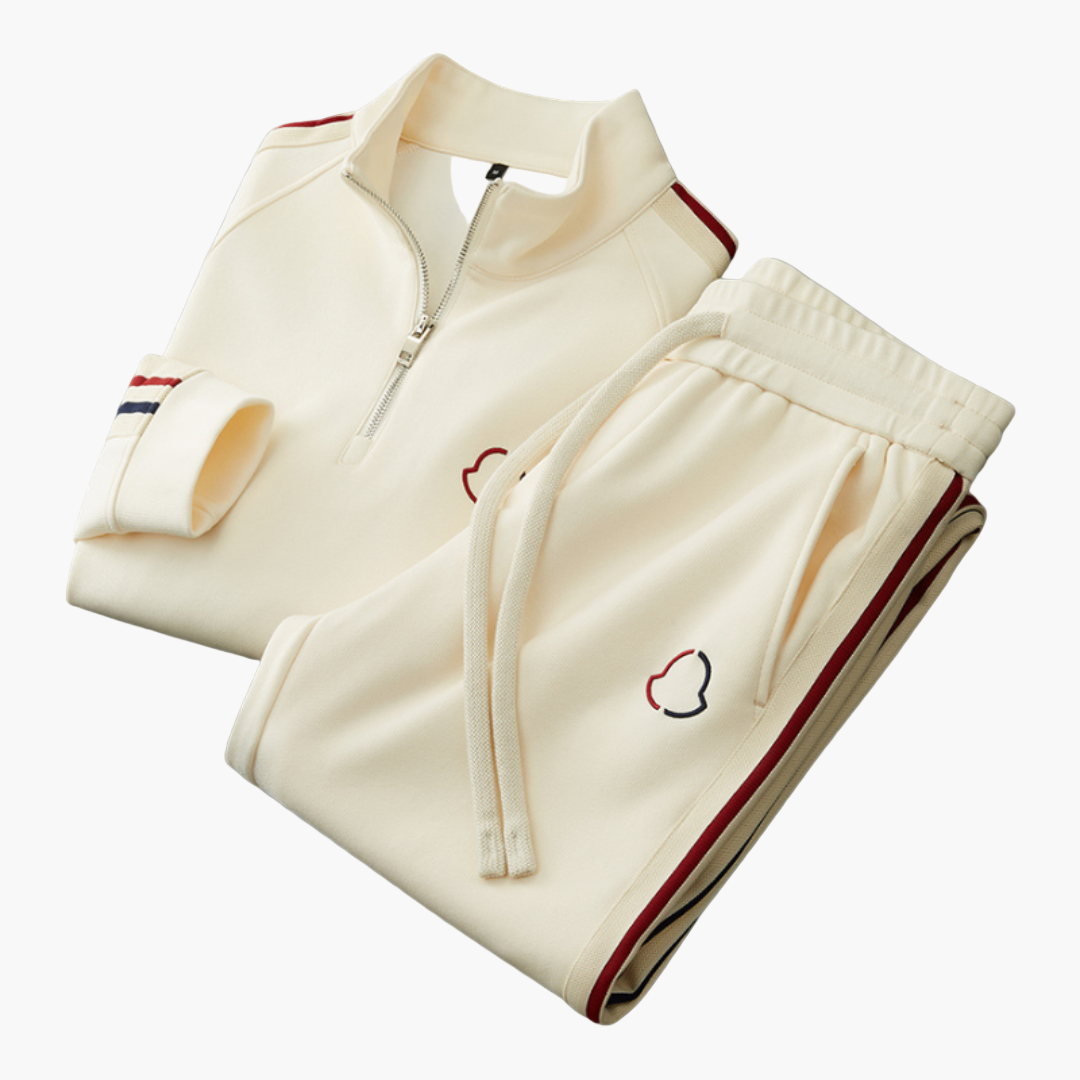 Grayson | Men's Half Zip Tracksuit Side Stripes