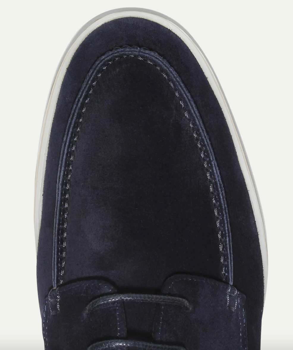 Men's Lightweight Suede Lace-Up Derby Shoes | Beckett
