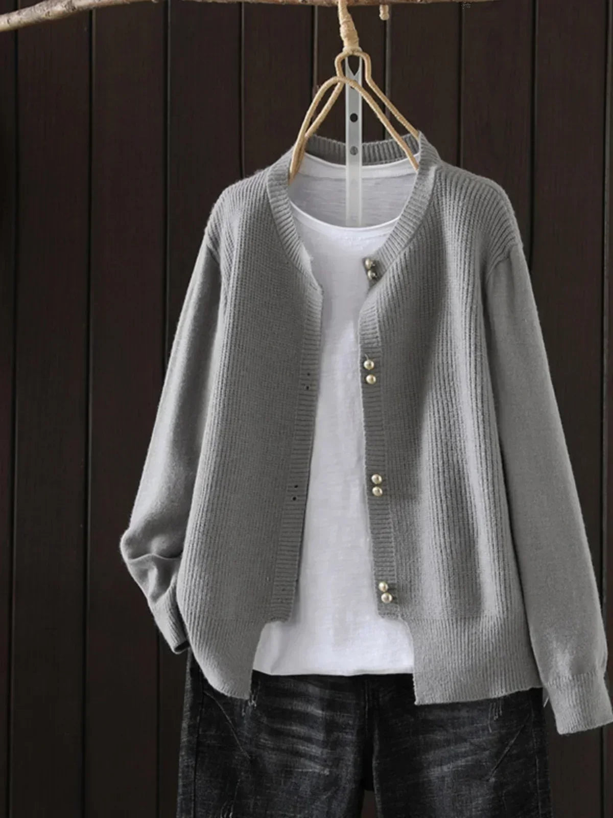Wren | Button-Up Knit Cardigan