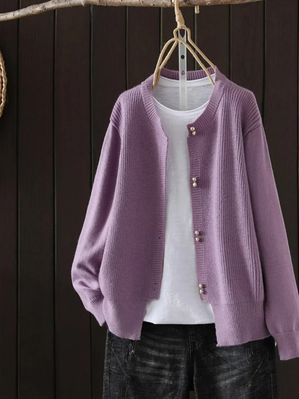 Wren | Button-Up Knit Cardigan