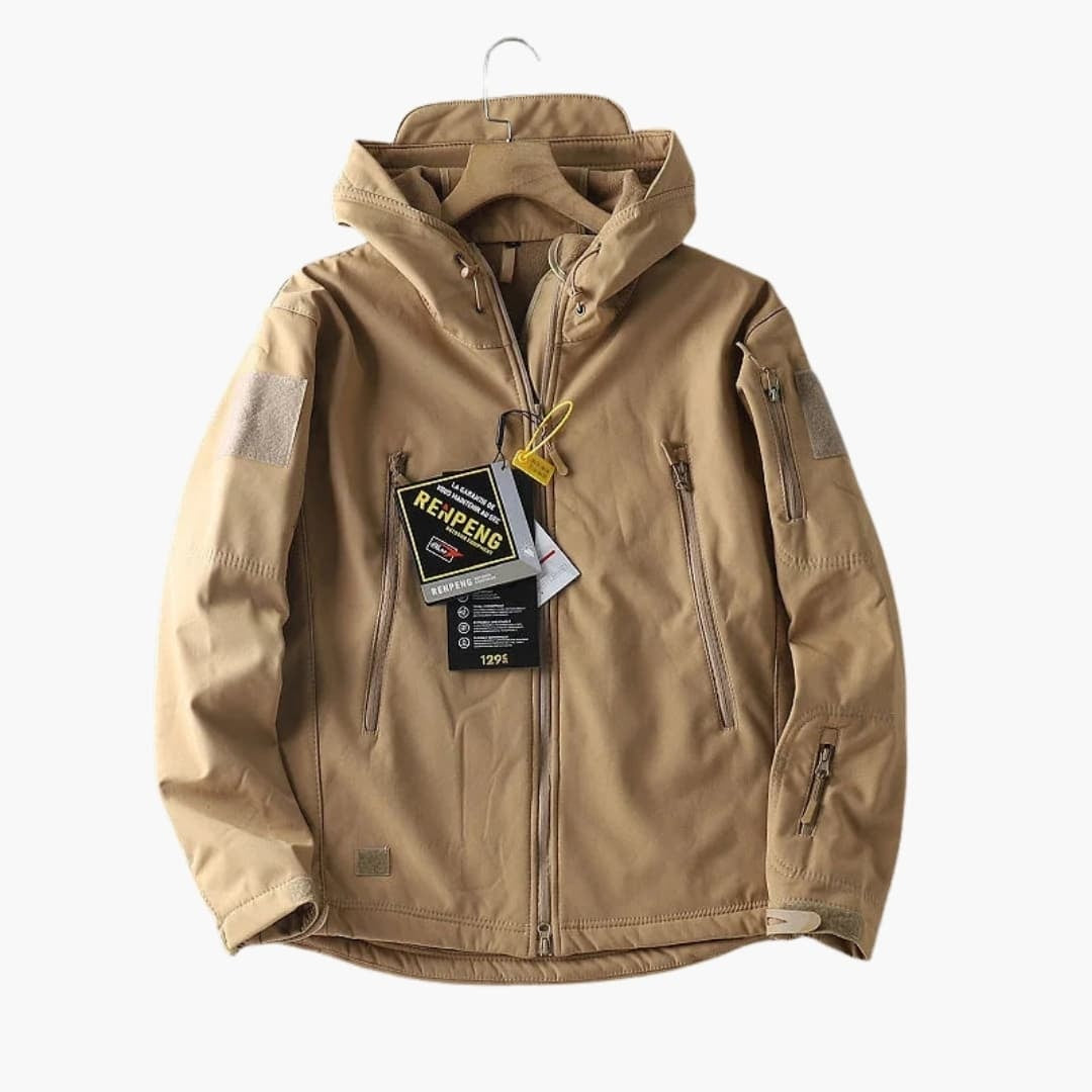 Bradley | Men's Tactical Softshell Jacket Hooded Multi Pocket