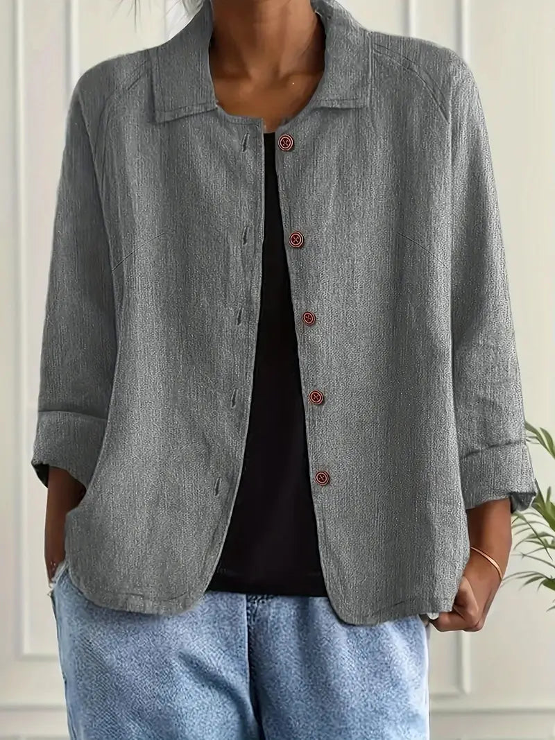 Ada | Field Button-Front Lightweight Shacket