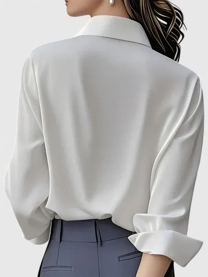 Women's Shirt with Button Front for Office Wear
