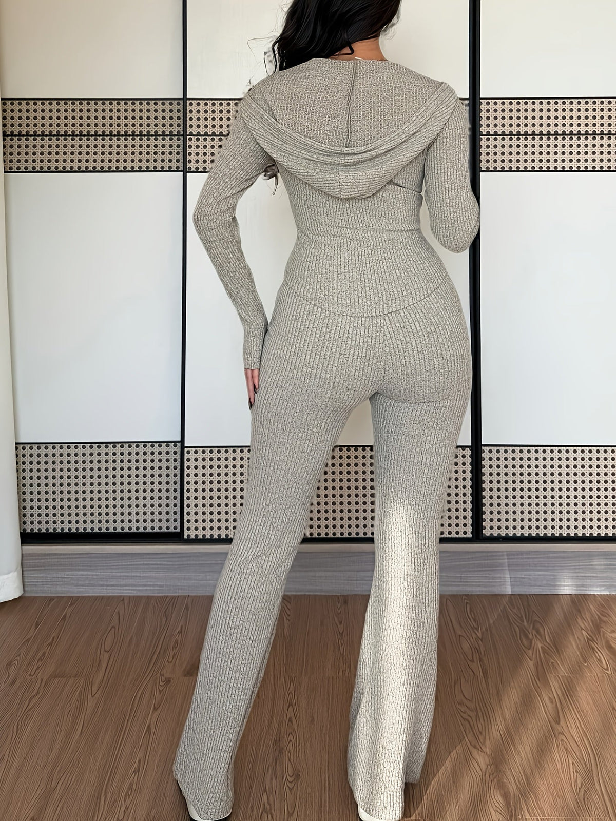 Cassia | Ribbed Lounge Two-Piece Set