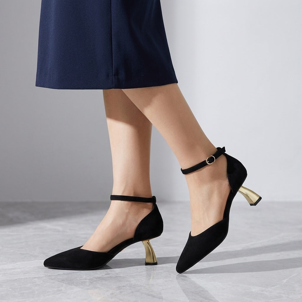 Tremeso Suede Heels
