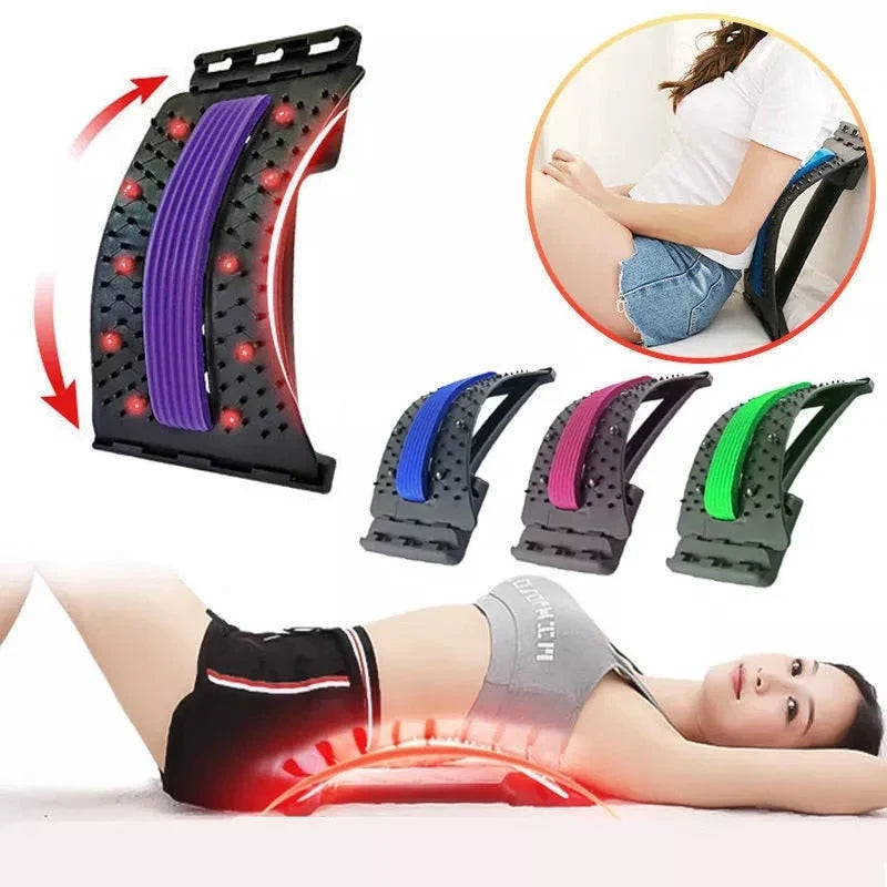 Back Massage Board | Magnetic Therapy & Massage Points | 3-Level Adjustable