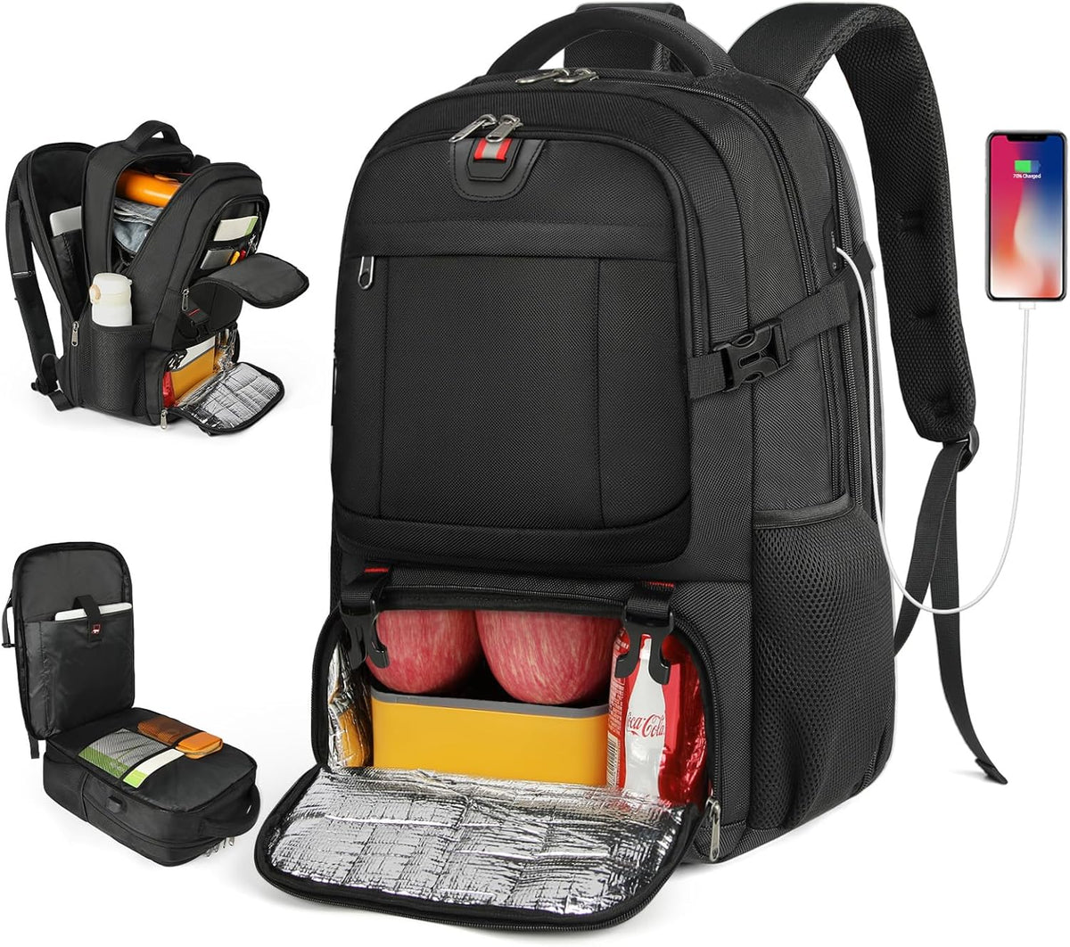 Backpack | Insulated Lunch Compartment & Padded Laptop Sleeve | 50 L