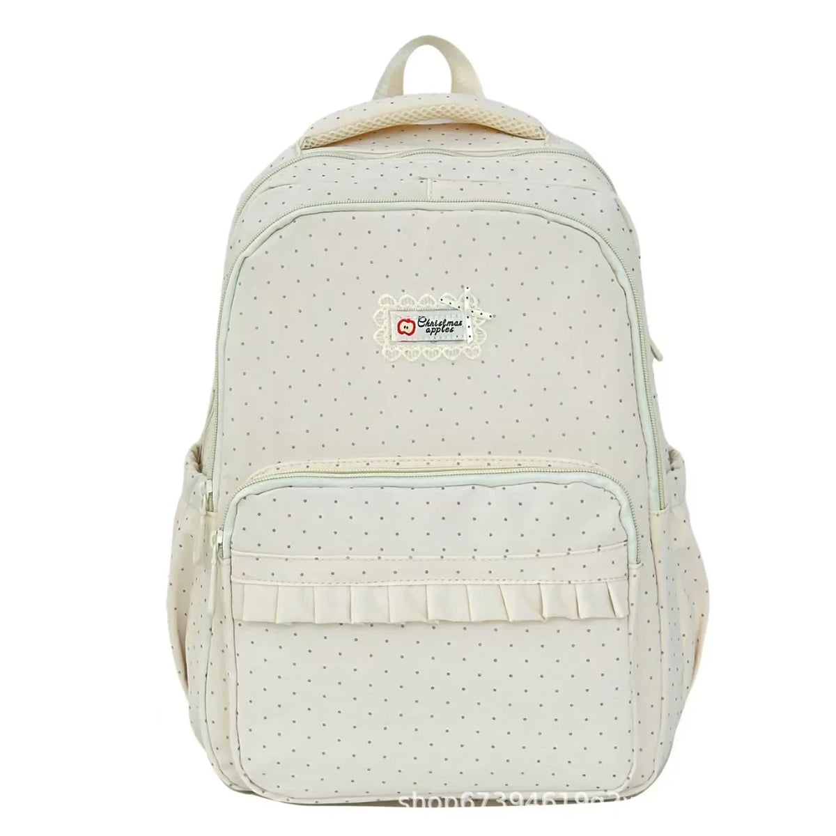 Backpack | Polka Dot Ruffle & Padded Straps