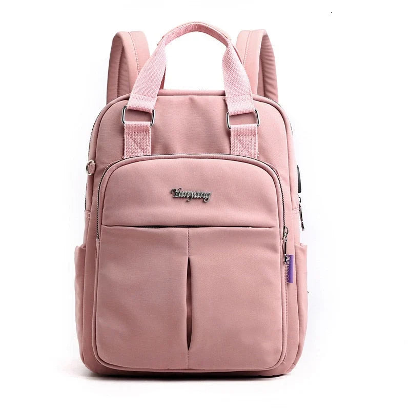 Backpack | USB Charging & Anti-Theft | Water-Resistant Nylon