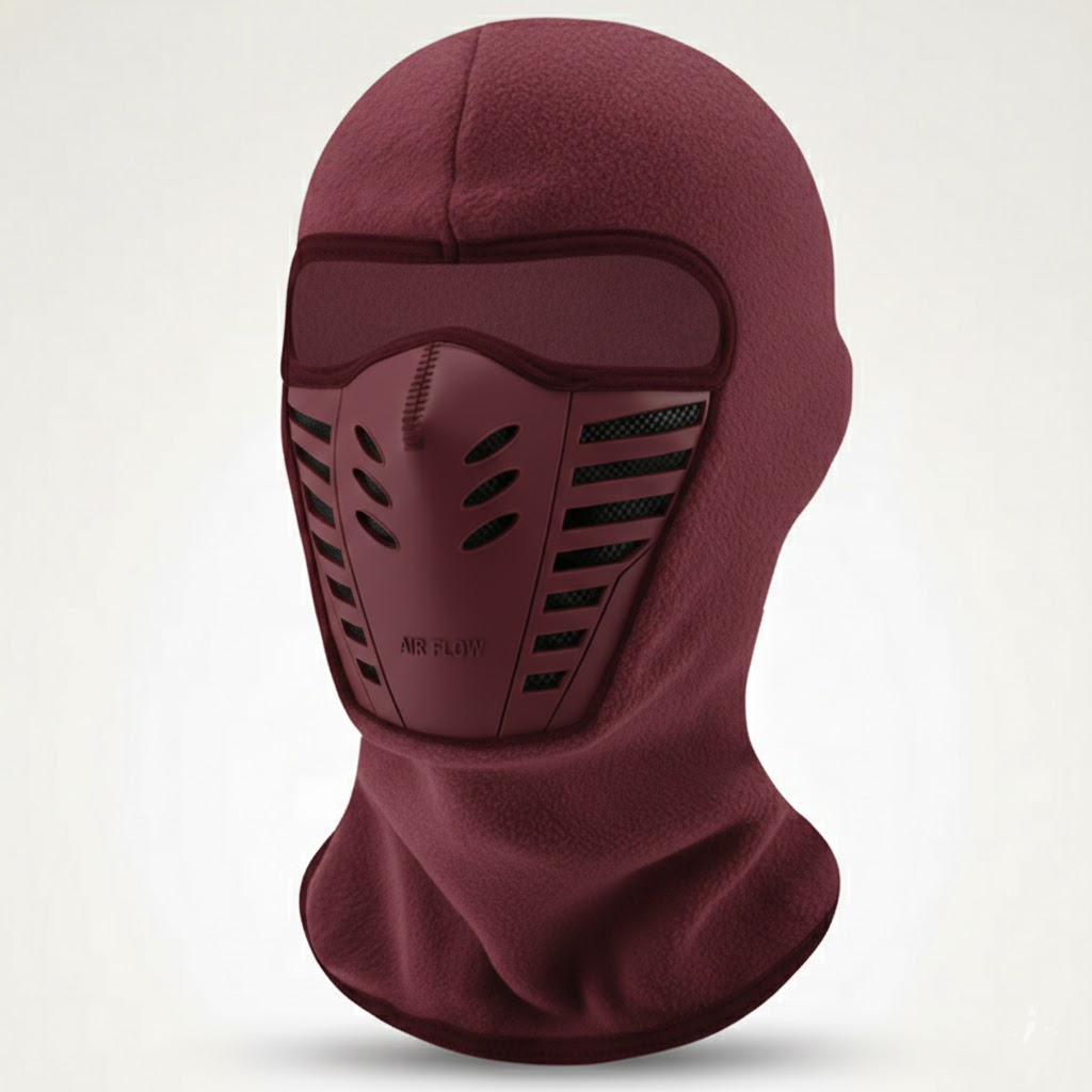 Balaclava Face Mask Windproof Fleece with Ventilation for Winter Cold Weather