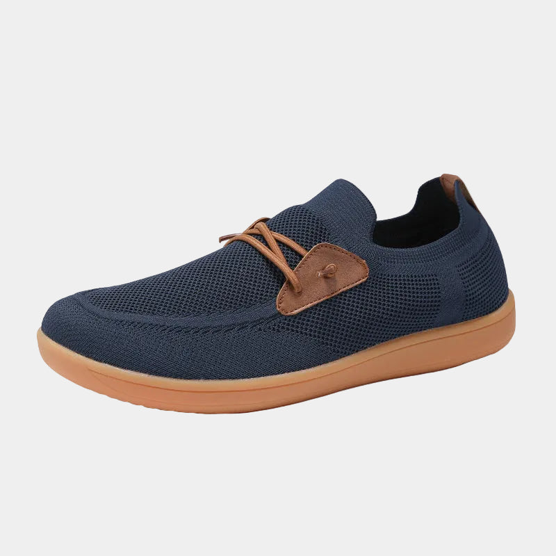 Men's Slip-On Mesh Trainers with Chunky Sole