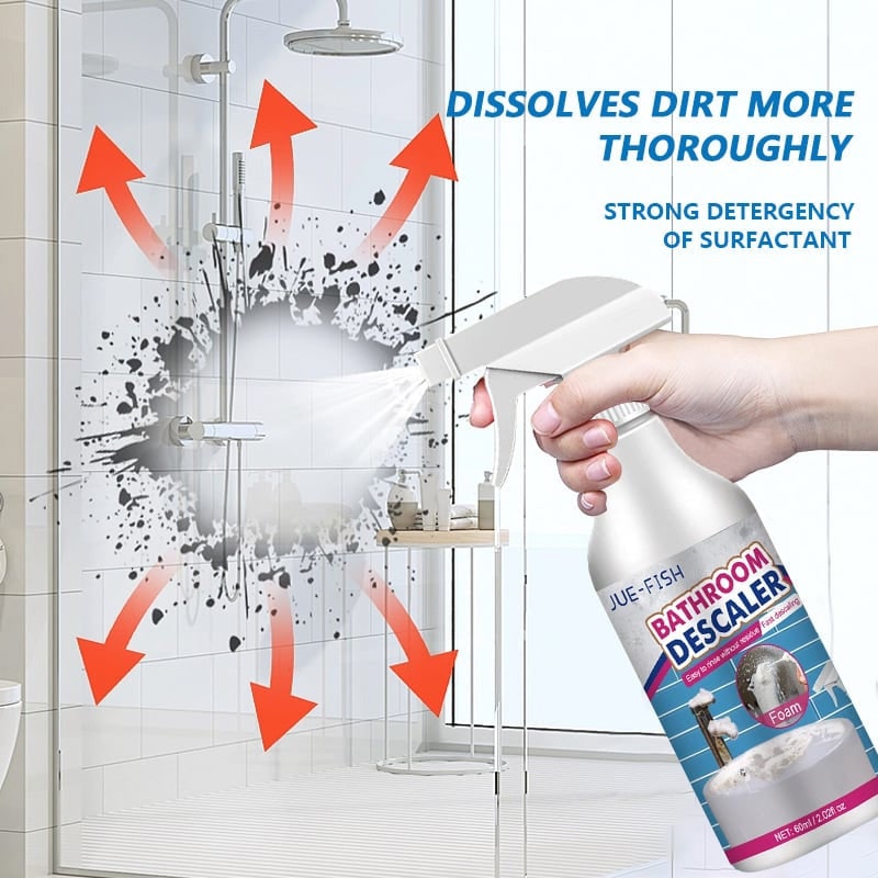 Bathroom Foam Cleaner Spray with Trigger Nozzle for Mold and All Purpose Cleaning