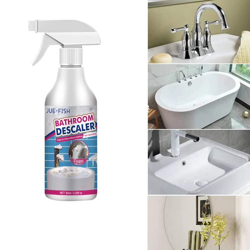 Bathroom Foam Cleaner Spray with Trigger Nozzle for Mold and All Purpose Cleaning