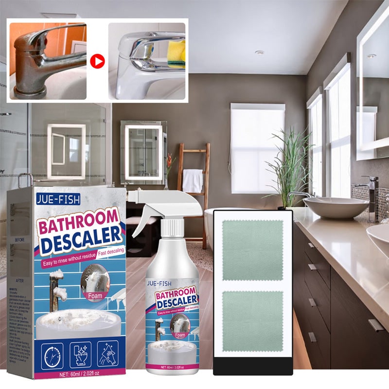 Bathroom Foam Cleaner Spray with Trigger Nozzle for Mold and All Purpose Cleaning