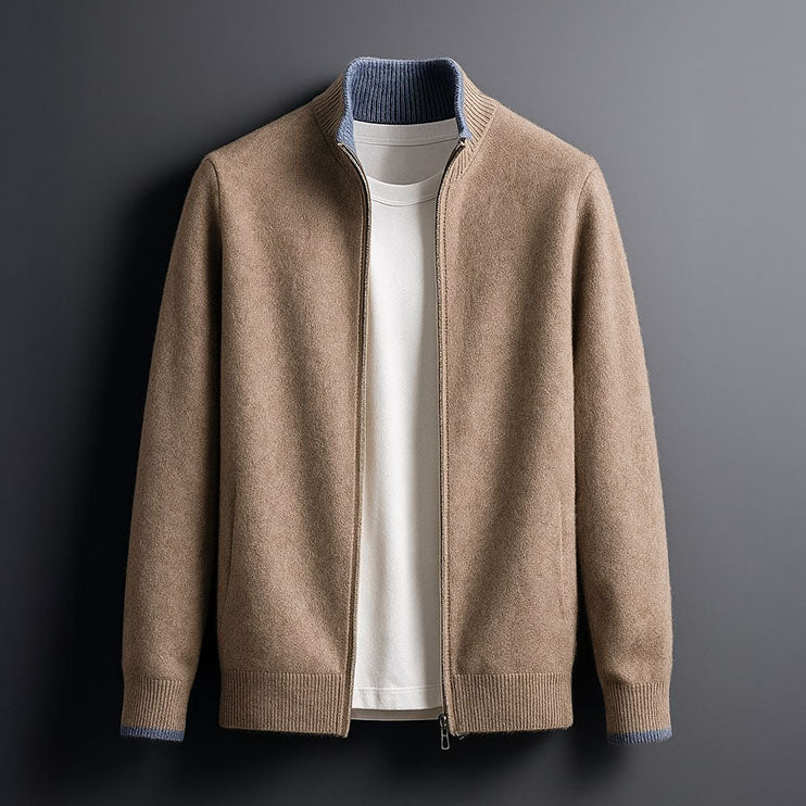 MEN'S ZIP SWEATER