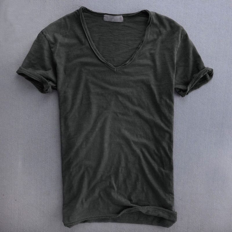 Ben | Men's Slim Fit V-Neck Basic T-Shirt