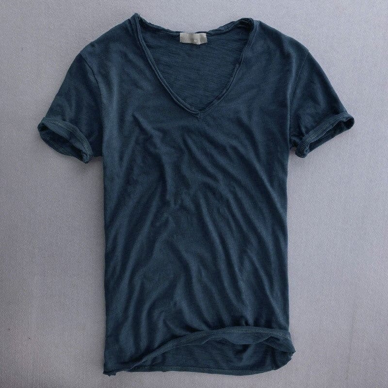 Ben | Men's Slim Fit V-Neck Basic T-Shirt